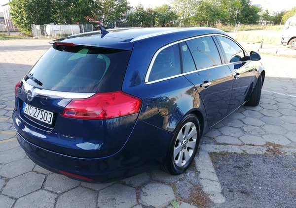 Opel Insignia cena 25500 przebieg: 295000, rok produkcji 2011 z Tczew małe 596